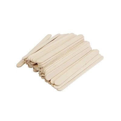 Spatules à cire en bois grandes